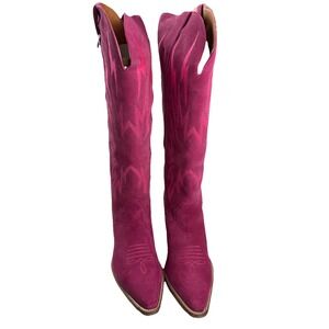Dingo Ladies Thunder Road Fuchsia Tall Western Boots DI597-PU6‎ Sz. 11 NWT